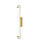YASKR Kinkiet Olendria 1xLED IP 44 złoty WL0119-L 5.2 cm Złoty YASKR Kinkiet Olendria 1xLED IP 44 złoty WL0119-L 5.2 cm Złoty