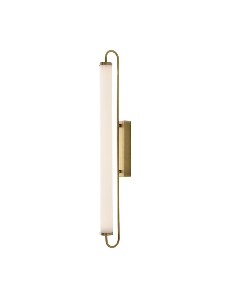 YASKR Kinkiet Olendria 1xLED IP 44 złoty WL0119-L 5.2 cm Złoty YASKR Kinkiet Olendria 1xLED IP 44 złoty WL0119-L 5.2 cm Złoty