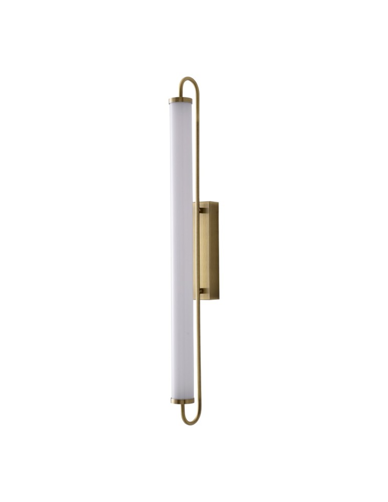 YASKR Kinkiet Olendria 1xLED IP 44 złoty WL0119-L 5.2 cm Złoty YASKR Kinkiet Olendria 1xLED IP 44 złoty WL0119-L 5.2 cm Złoty