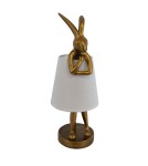 Lampy stołowe dziecięce - YASKR Lampa Biurkowa Zajączek Haas S Złoty TL0107-S  Złoty - product 2