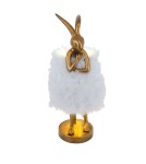 Lampy stołowe dziecięce - YASKR Lampa Biurkowa Zajączek Flafi S Złoty TL0108-S  Złoty - product 1