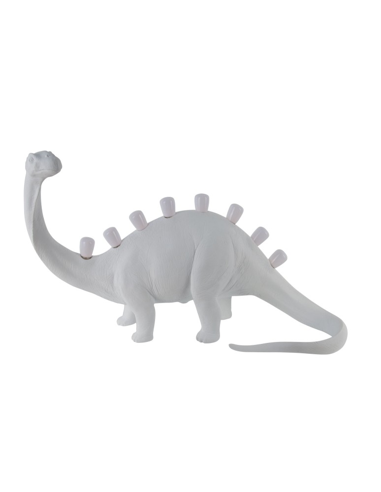 YASKR Lampa Biurkowa Dinozaur Diplo Biały TL0105  Biały