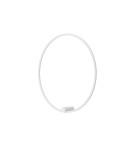 Kinkiety ringi - YASKR Kinkiet Ringa L 1xLED biały WL0116-L-WH  Biały - product 3
