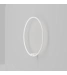 Kinkiety ringi - YASKR Kinkiet Ringa L 1xLED biały WL0116-L-WH  Biały - product 4