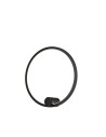 YASKR Kinkiet Ringa S 1xLED czarny WL0116-S-BK  Czarny