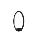 Kinkiety ringi - YASKR Kinkiet Ringa S 1xLED czarny WL0116-S-BK  Czarny - product 6