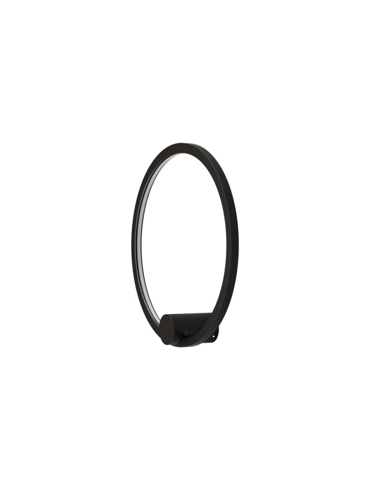 YASKR Kinkiet Ringa S 1xLED czarny WL0116-S-BK  Czarny