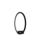 Kinkiety ringi - YASKR Kinkiet Ringa S 1xLED czarny WL0116-S-BK  Czarny - product 7