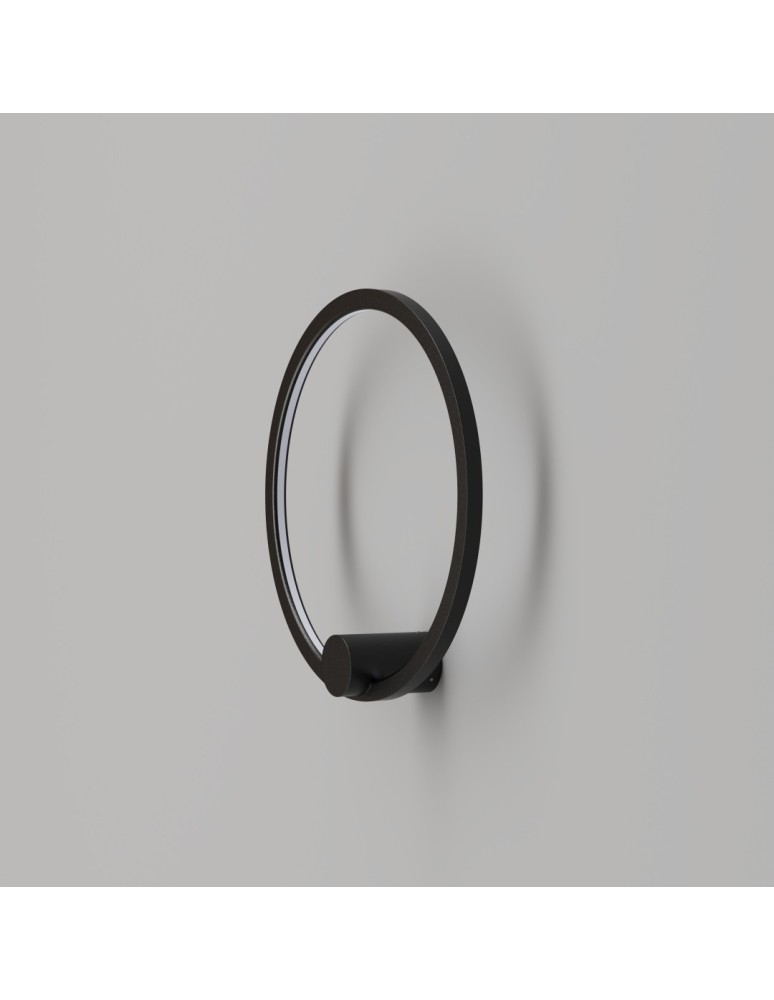 YASKR Kinkiet Ringa S 1xLED czarny WL0116-S-BK  Czarny