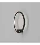 Kinkiety ringi - YASKR Kinkiet Ringa S 1xLED czarny WL0116-S-BK  Czarny - product 9