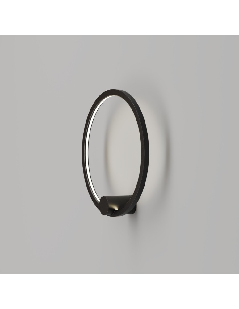YASKR Kinkiet Ringa S 1xLED czarny WL0116-S-BK  Czarny