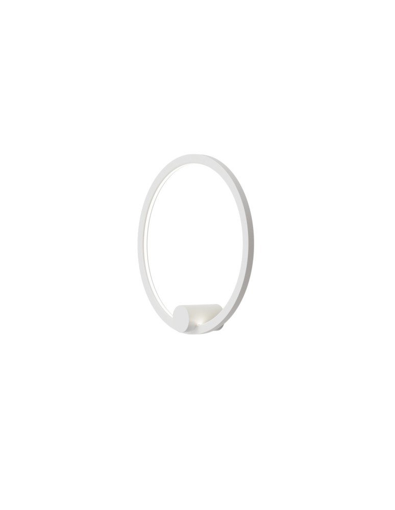 YASKR Kinkiet Ringa S 1xLED biały WL0116-S-WH  Biały