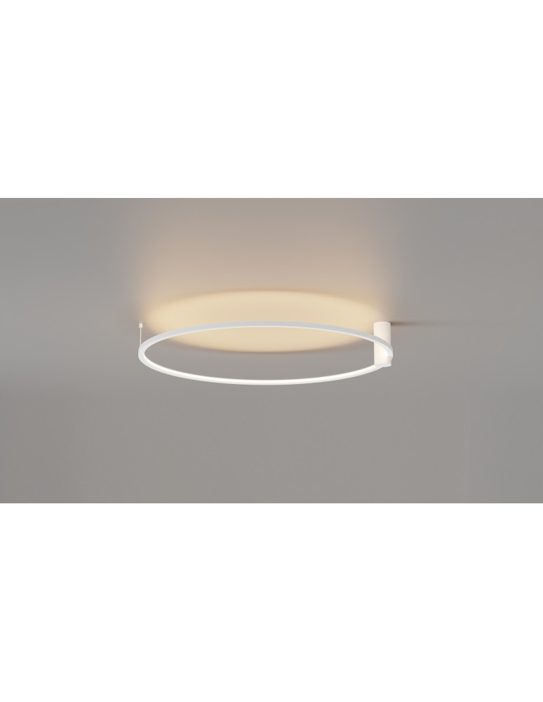 YASKR Plafon Ringa L 1xLED biały CL0112-L-WH Biały YASKR Plafon Ringa L 1xLED biały CL0112-L-WH Biały