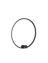 YASKR Kinkiet Ringa M 1xLED czarny WL0116-M-BK  Czarny