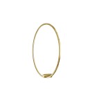 Kinkiety ringi - YASKR Kinkiet Ringa L 1xLED złoty WL0116-L-GD  Złoty - product 2