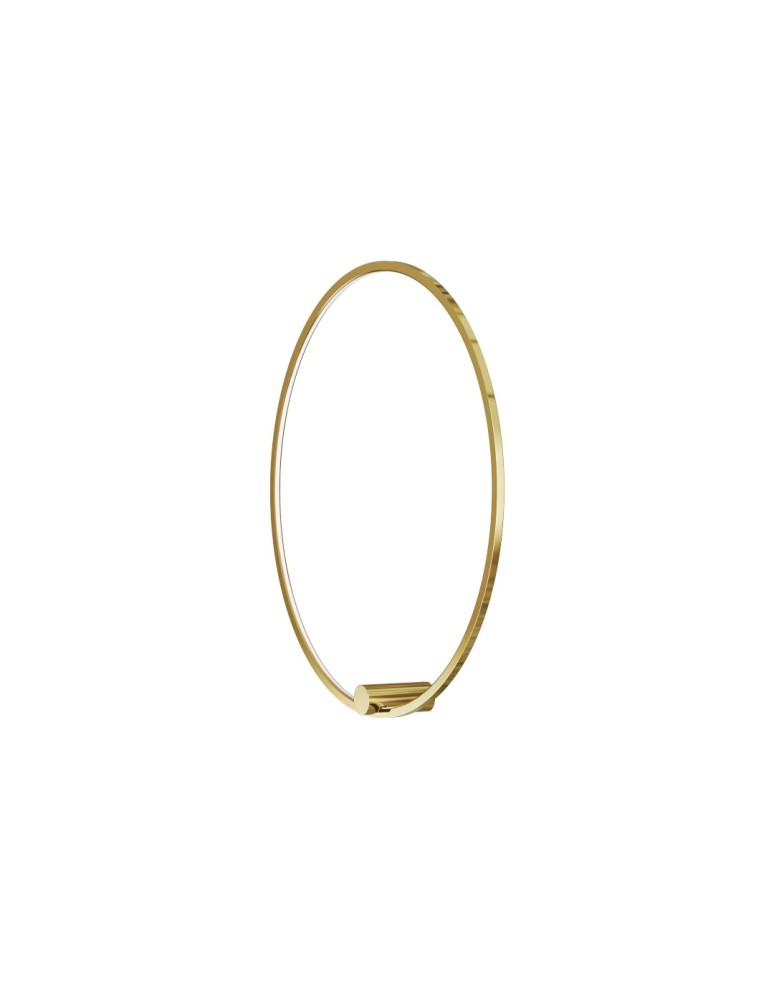 YASKR Kinkiet Ringa L 1xLED złoty WL0116-L-GD  Złoty