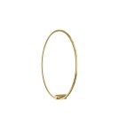 Kinkiety ringi - YASKR Kinkiet Ringa L 1xLED złoty WL0116-L-GD  Złoty - product 3