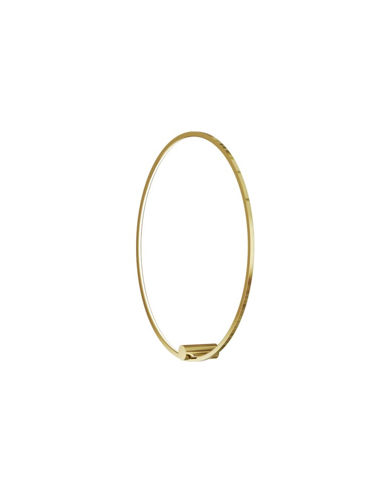 YASKR Kinkiet Ringa L 1xLED złoty WL0116-L-GD  Złoty