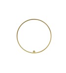 Kinkiety ringi - YASKR Kinkiet Ringa L 1xLED złoty WL0116-L-GD  Złoty - product 5
