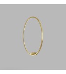 Kinkiety ringi - YASKR Kinkiet Ringa L 1xLED złoty WL0116-L-GD  Złoty - product 6