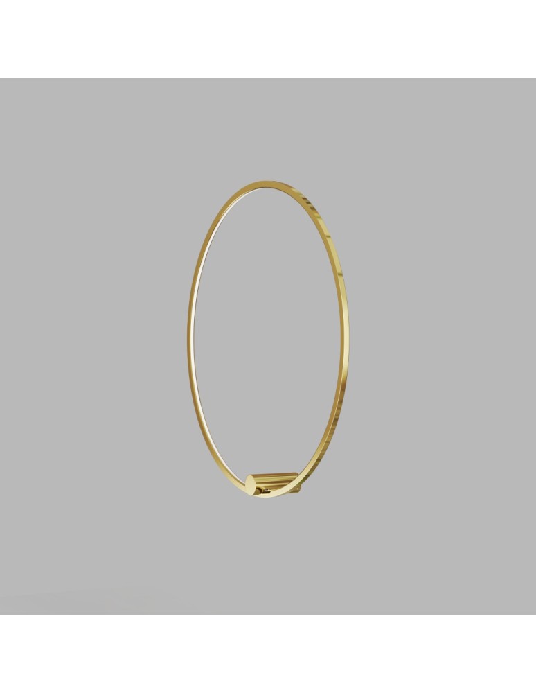 YASKR Kinkiet Ringa L 1xLED złoty WL0116-L-GD  Złoty
