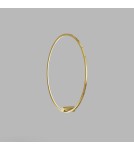 Kinkiety ringi - YASKR Kinkiet Ringa L 1xLED złoty WL0116-L-GD  Złoty - product 7