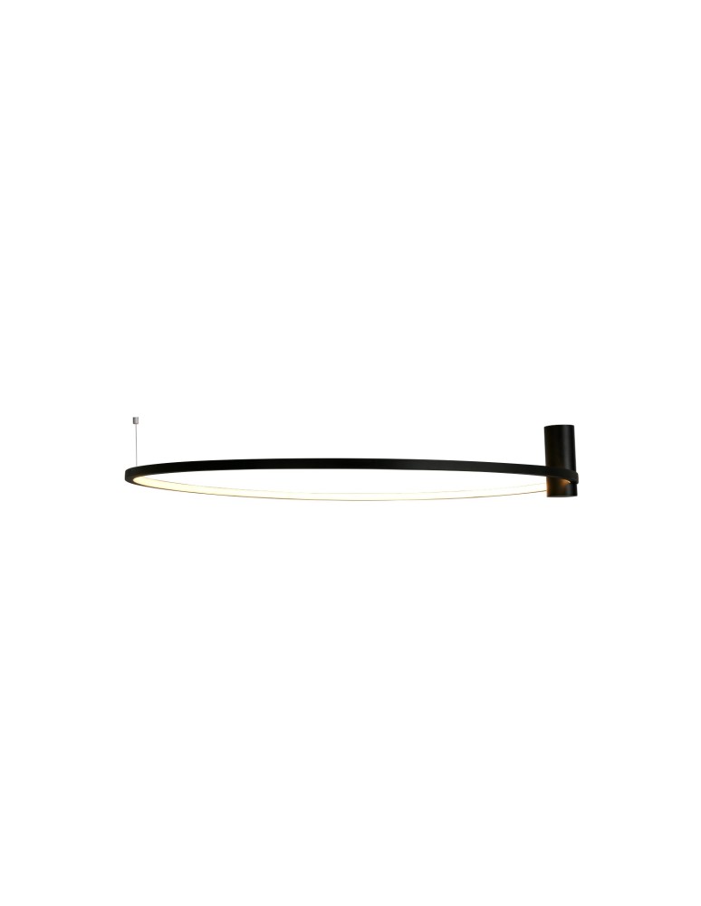 YASKR Plafon Ringa L 1xLED czarny CL0112-L-BK  Czarny