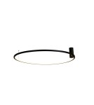 Lampy sufitowe ringi - YASKR Plafon Ringa L 1xLED czarny CL0112-L-BK  Czarny - product 5
