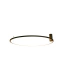 Lampy sufitowe ringi - YASKR Plafon Ringa L 1xLED czarny CL0112-L-BK  Czarny - product 6