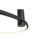 Lampy sufitowe ringi - YASKR Plafon Ringa L 1xLED czarny CL0112-L-BK  Czarny - product 7