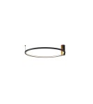 YASKR Plafon Ringa M 1xLED czarny CL0112-M-BK Czarny YASKR Plafon Ringa M 1xLED czarny CL0112-M-BK Czarny