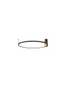 YASKR Plafon Ringa M 1xLED czarny CL0112-M-BK  Czarny