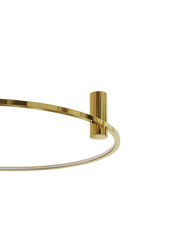 YASKR Plafon Ringa L 1xLED złoty CL0112-L-GD Złoty YASKR Plafon Ringa L 1xLED złoty CL0112-L-GD Złoty