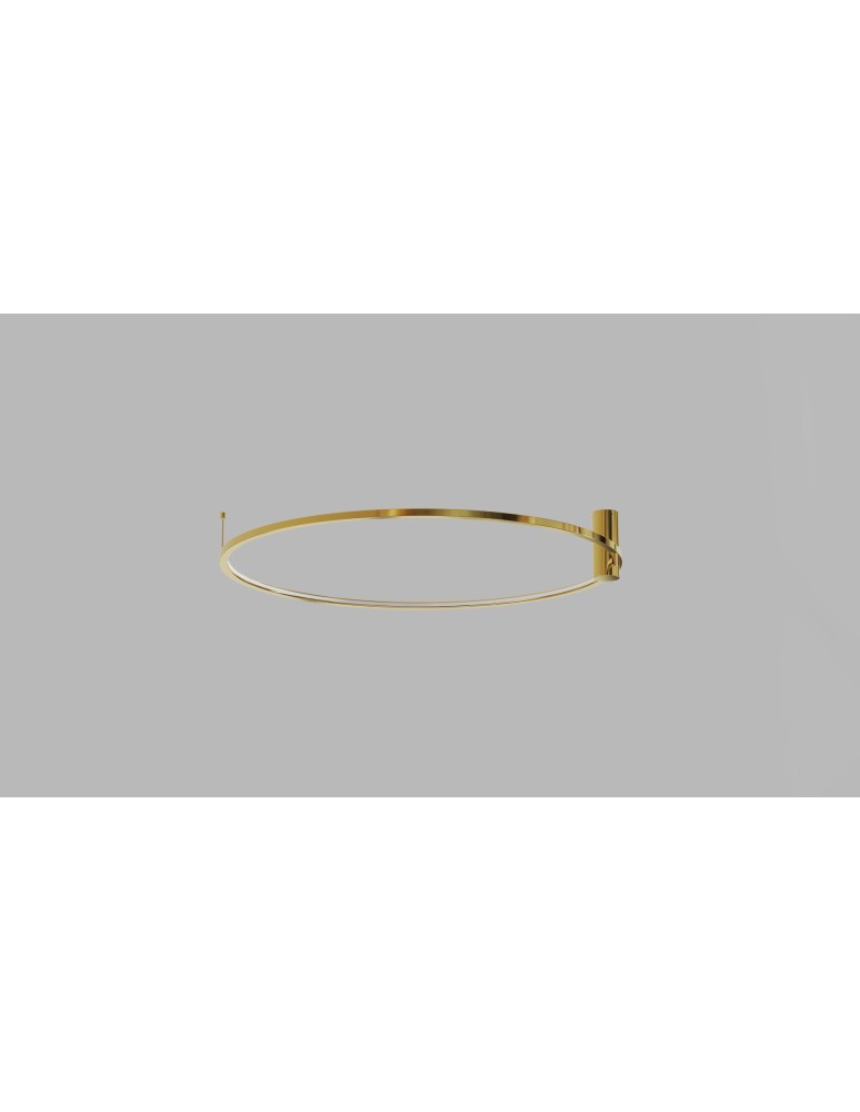 YASKR Plafon Ringa L 1xLED złoty CL0112-L-GD Złoty YASKR Plafon Ringa L 1xLED złoty CL0112-L-GD Złoty