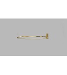 YASKR Plafon Ringa L 1xLED złoty CL0112-L-GD Złoty YASKR Plafon Ringa L 1xLED złoty CL0112-L-GD Złoty