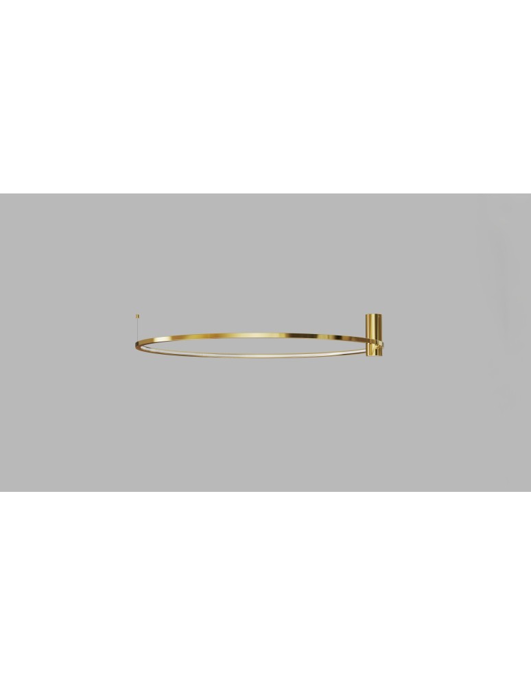 YASKR Plafon Ringa L 1xLED złoty CL0112-L-GD Złoty YASKR Plafon Ringa L 1xLED złoty CL0112-L-GD Złoty