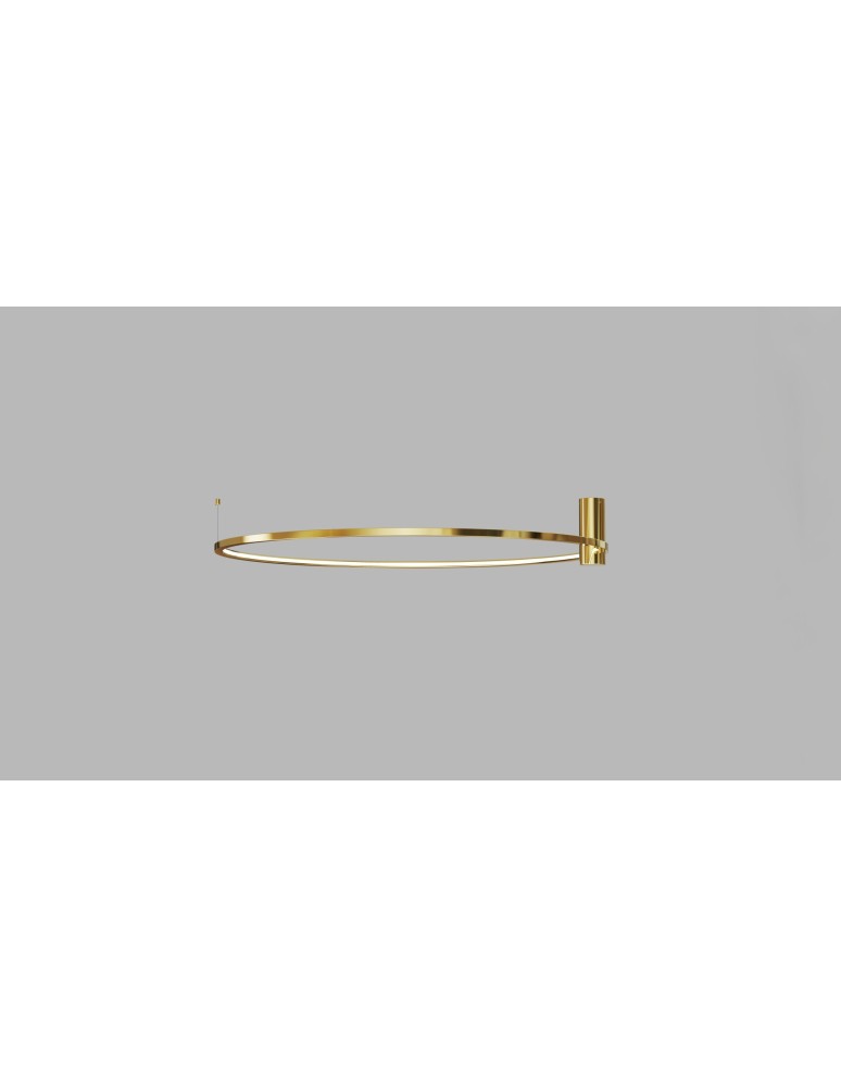 YASKR Plafon Ringa L 1xLED złoty CL0112-L-GD Złoty YASKR Plafon Ringa L 1xLED złoty CL0112-L-GD Złoty