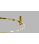 YASKR Plafon Ringa L 1xLED złoty CL0112-L-GD Złoty YASKR Plafon Ringa L 1xLED złoty CL0112-L-GD Złoty
