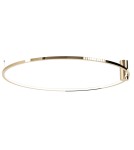 YASKR Plafon Ringa L 1xLED złoty CL0112-L-GD Złoty YASKR Plafon Ringa L 1xLED złoty CL0112-L-GD Złoty