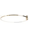 YASKR Plafon Ringa L 1xLED złoty CL0112-L-GD  Złoty