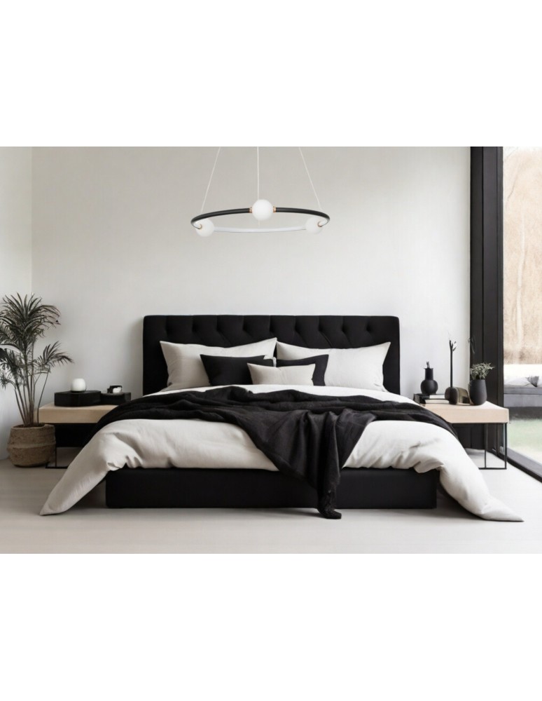 Luces Exclusivas FRIA Wisząca LED 36W 2036lm 3000K Ściemnialna czarny LE41392