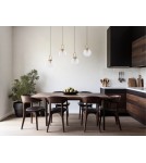 Lampy wiszące - Luces Exclusivas BANES Wisząca Nowoczesna złoty i odcienie złota 4xΕ27 max 12W LE42654 - produkt 7
