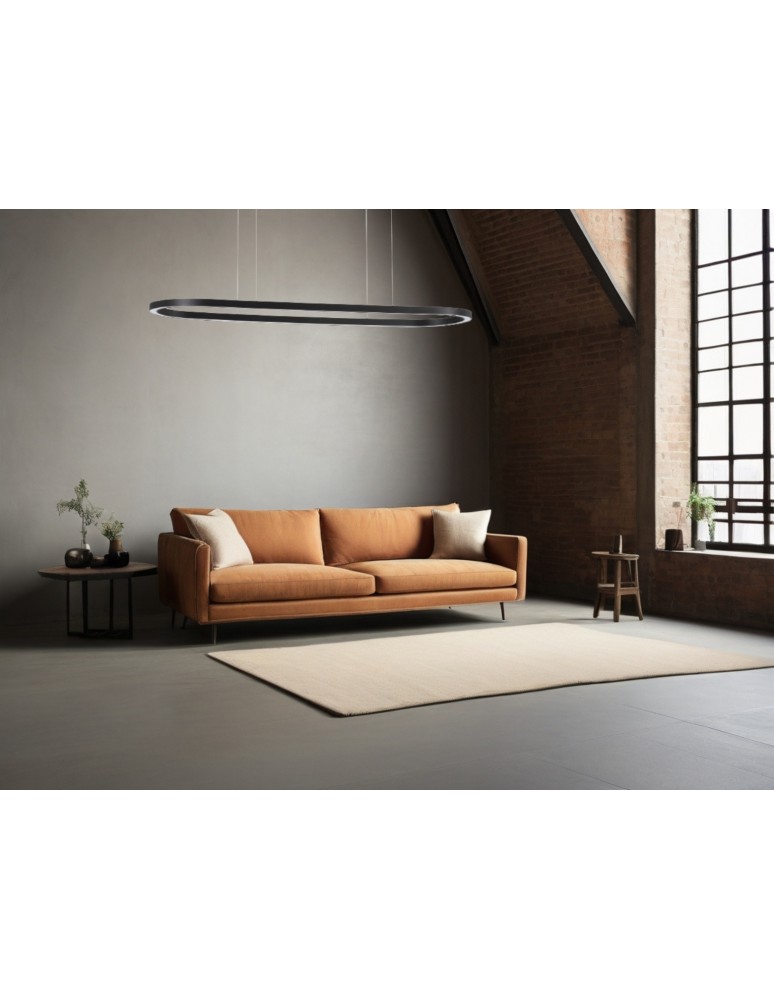 Luces Exclusivas SILAO Wisząca Nowoczesna czarny 1xLED max 58W 3000K LE42797