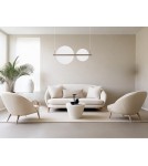 Lampy wiszące - Luces Exclusivas TONALA Wisząca Nowoczesna brązowy i odcienie brązu 1xLED max 42W 3000K LE42825 - produkt 3