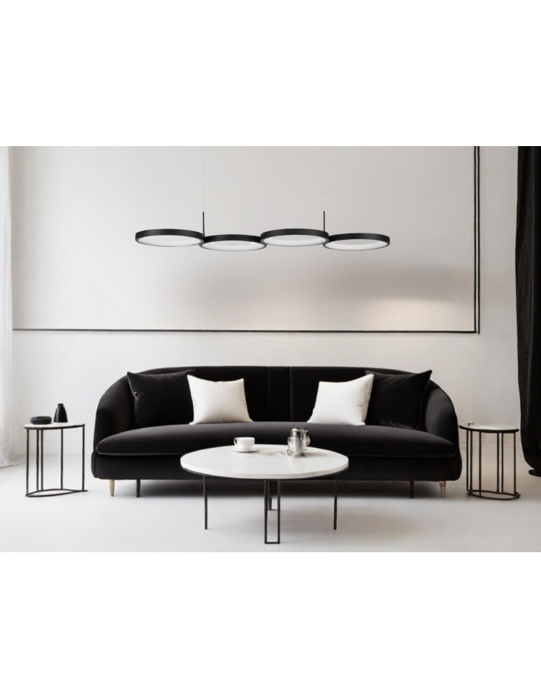 Luces Exclusivas GARCIA Wisząca Nowoczesna czarny 1xLED max 41W 3000K LE42829