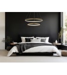 Lampy wiszące - Luces Exclusivas BANE Wisząca Nowoczesna czarny 2xLED max 98W 3000K LE43226 - produkt 3