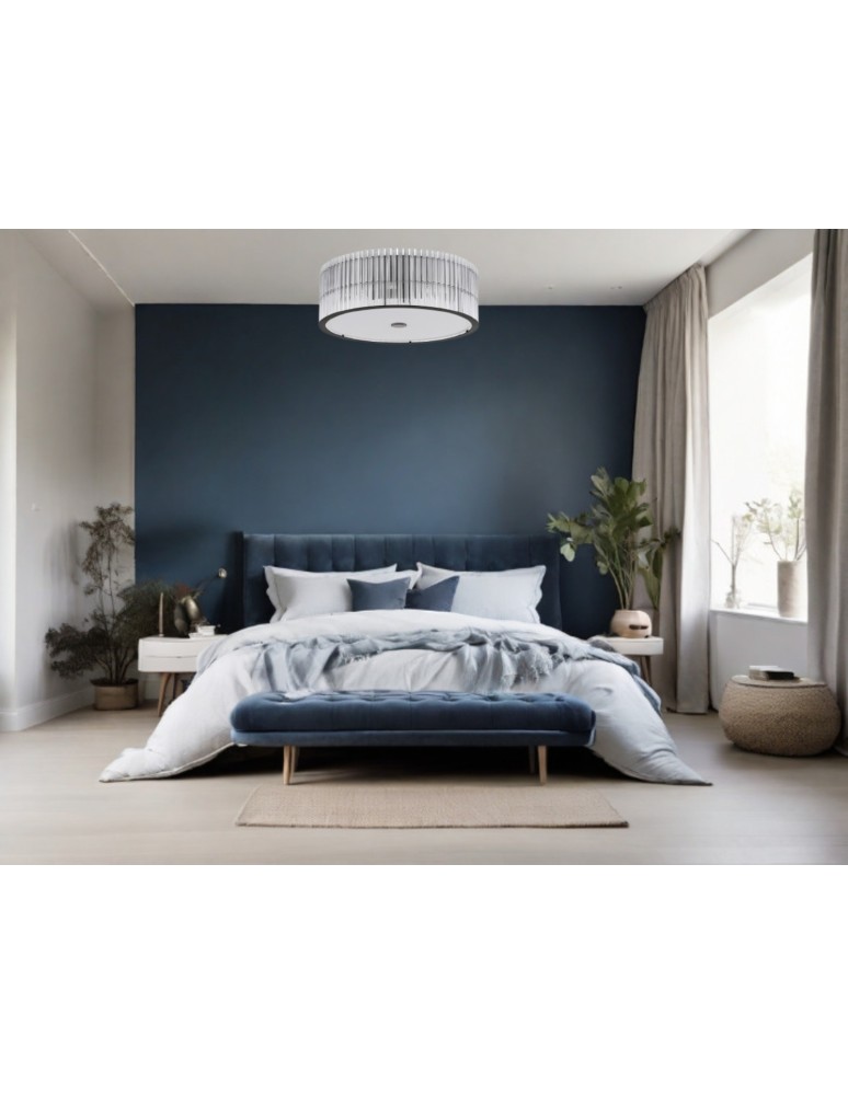 Lampy sufitowe - Luces Exclusivas ACTUN Sufitowa Nowoczesna czarny 6xG9 max 5W LE43342 - product kolory-swiatla.pl 4