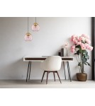 Lampy wiszące pojedyncze - Luces Exclusivas BALMI Wisząca Nowoczesna złoty i odcienie złota 1xE27 max 12W LE43410 - product 5