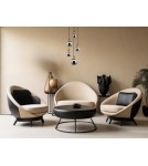 Lampy wiszące - Luces Exclusivas BALCHE Wisząca Nowoczesna złoty i odcienie złota 5xE27 max 12W LE43696 - product 3