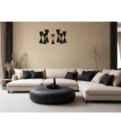 Lampy wiszące - Luces Exclusivas BALSAS Wisząca Nowoczesna czarny 14xE14 max 5W LE43698 - product 3